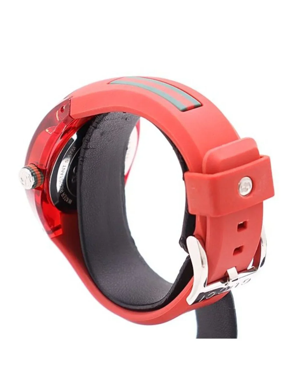 Gucci Date Red Dial Watch